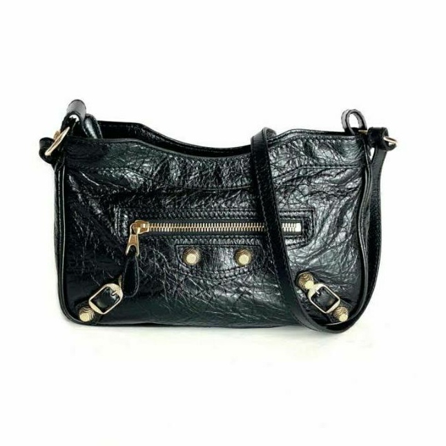 Jual balenciaga hip crossbody black GHW preloved Shopee Indonesia