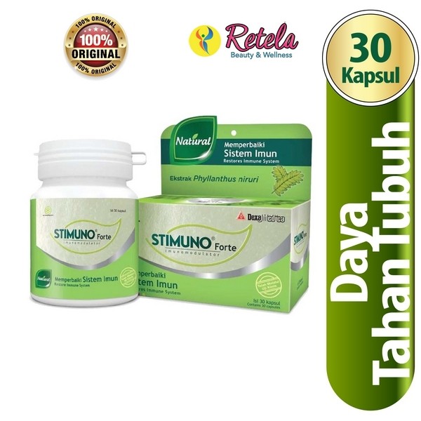 Jual Stimuno Forte Kapsul Daya Tahan Tubuh - 30 Kapsul | Shopee Indonesia