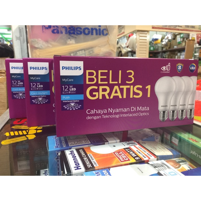 Jual Lampu LED Philips beli 3 gratis 1 Shopee Indonesia