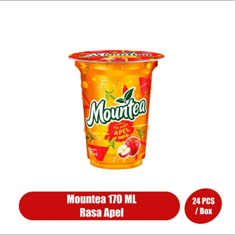 Jual mountea cup 170ml semua varian rasa | Shopee Indonesia