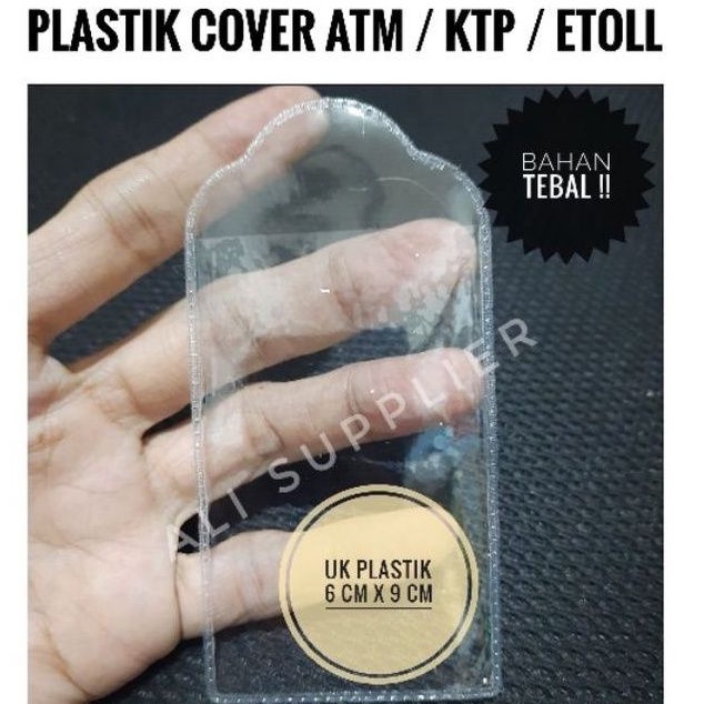 Jual PLASTIK MIKA SAMPUL KTP ID CARD ETOLL ATM NAME TAG TEBAL MURAH ...
