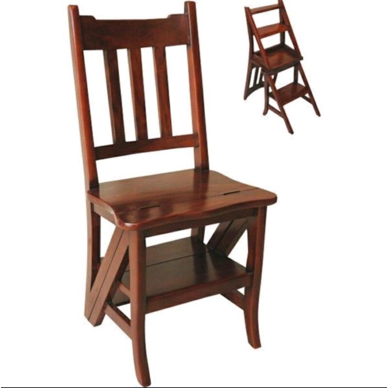 Jual Kursi tangga lipat folding multifungsi library chair perpustakaan ...