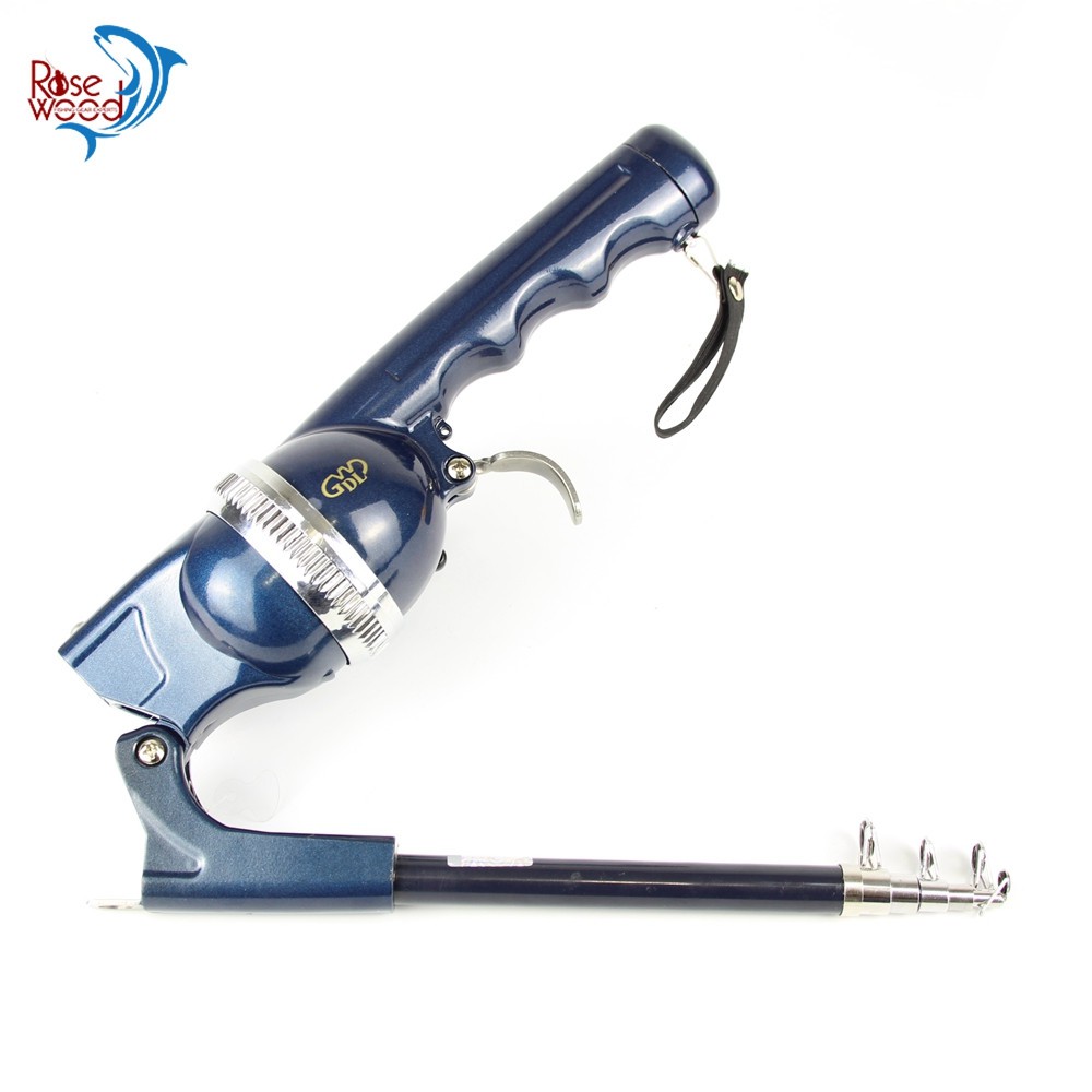 Joran Pancing Foldable Telescopic Fishing Rod 1.3M Alat Pancing
