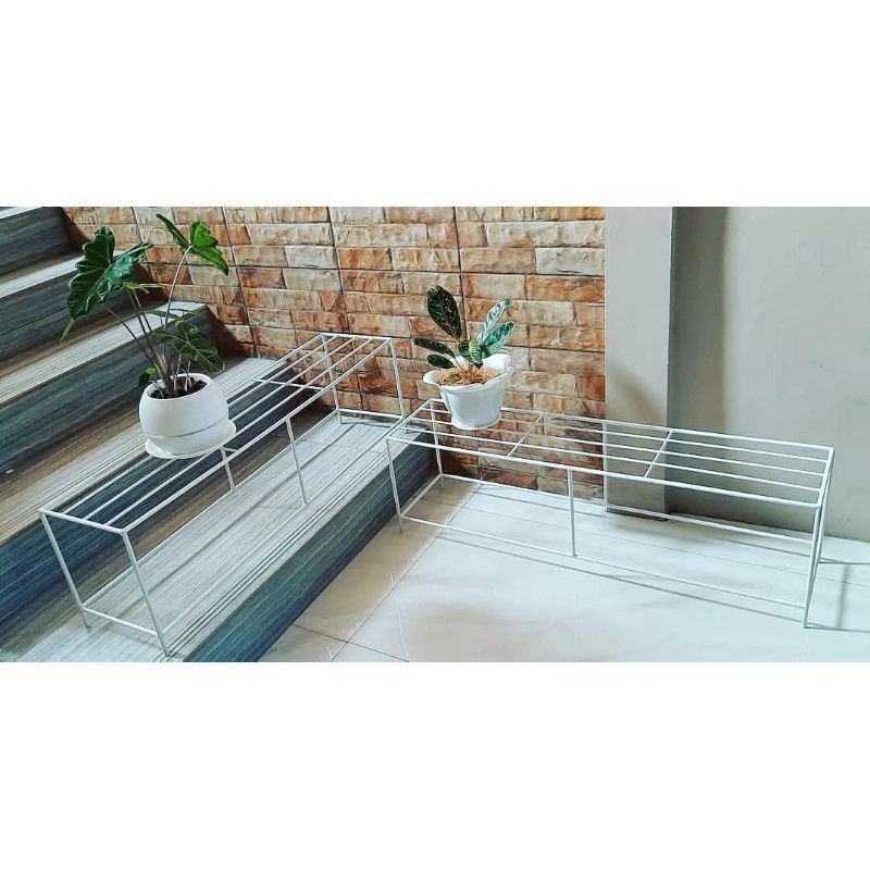 Jual promo rak bunga lurus simple #rak bunga model kotak | Shopee Indonesia