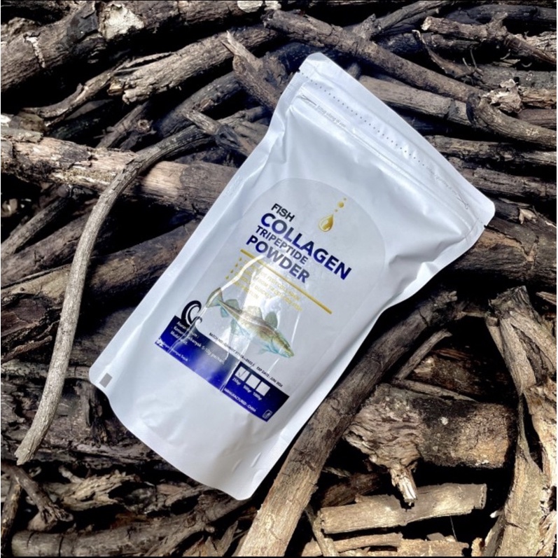 Jual Fish Collagen Tripeptide powder halal high absorbs 250,500,1000g