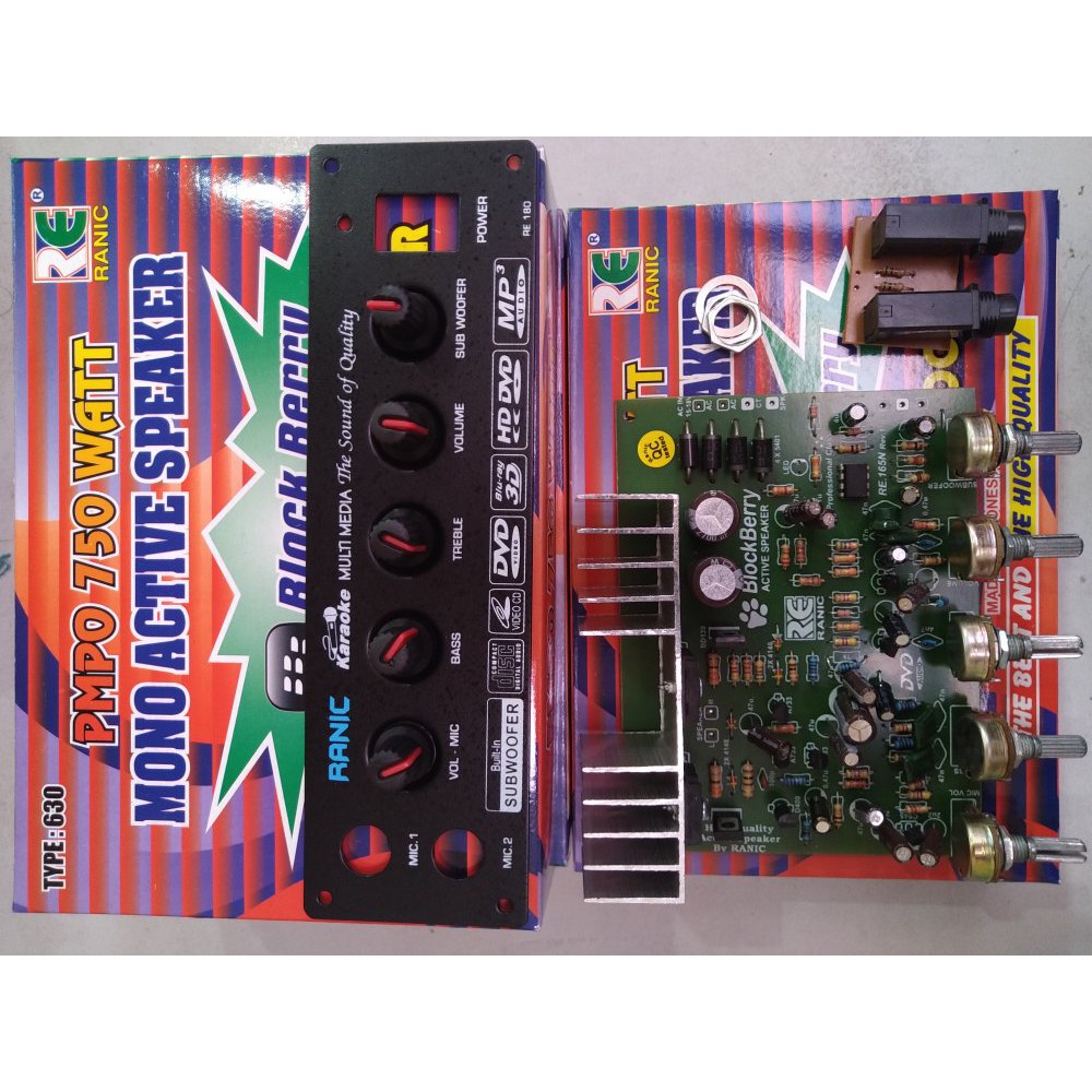 Jual kit aktif speaker mono plus mic subwoofer terakhir Shopee Indonesia