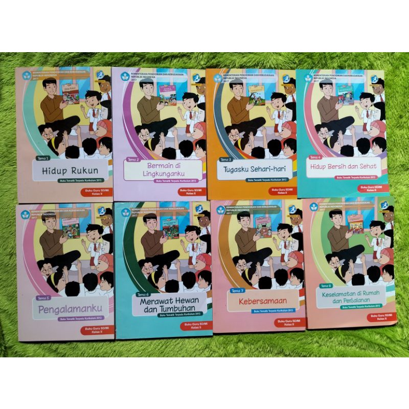 Jual BUKU GURU TEMATIK KELAS 2 TEMA 1 2 3 4 5 6 7 8 | Shopee Indonesia