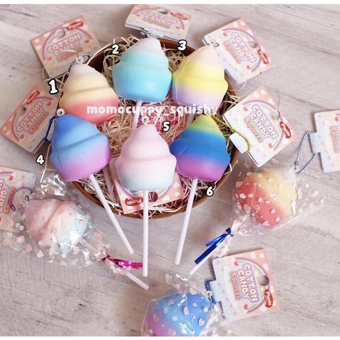 Jual Squishy licensed cotton candy uzumaki by picnic labo ( permen gula