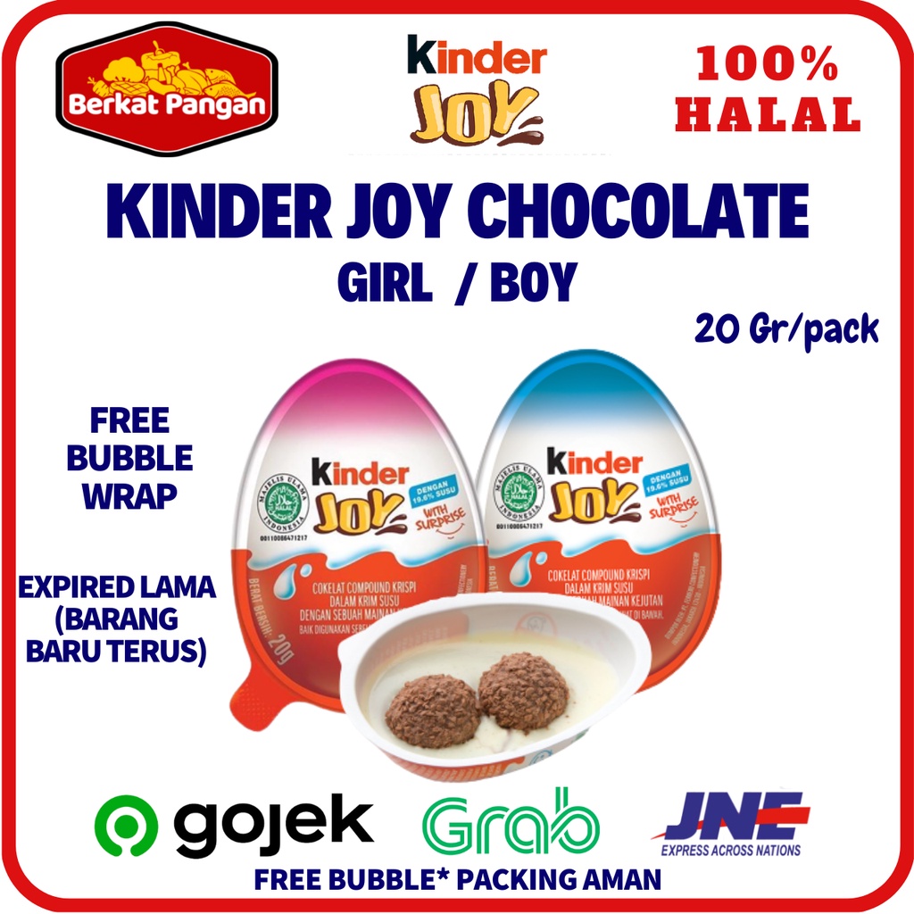 Jual Kinder Joy Chocolate Boy And Girl Kinderjoy 20 Gr Shopee Indonesia