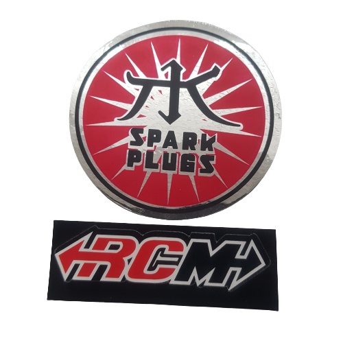 Jual STIKER STICKER LOGO EMBLEM TK RACING RIDE CONFIDENT JAPAN ORI