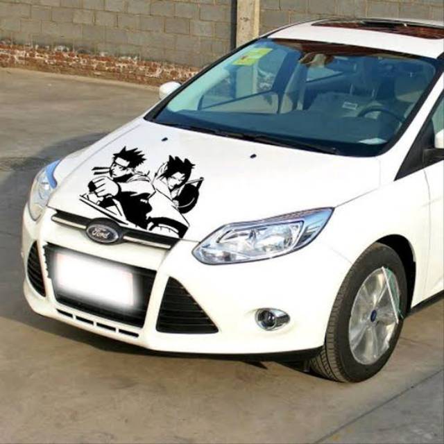 Jual Stiker cap mobil naruto sasuke keren striping cutting kap mobil ...