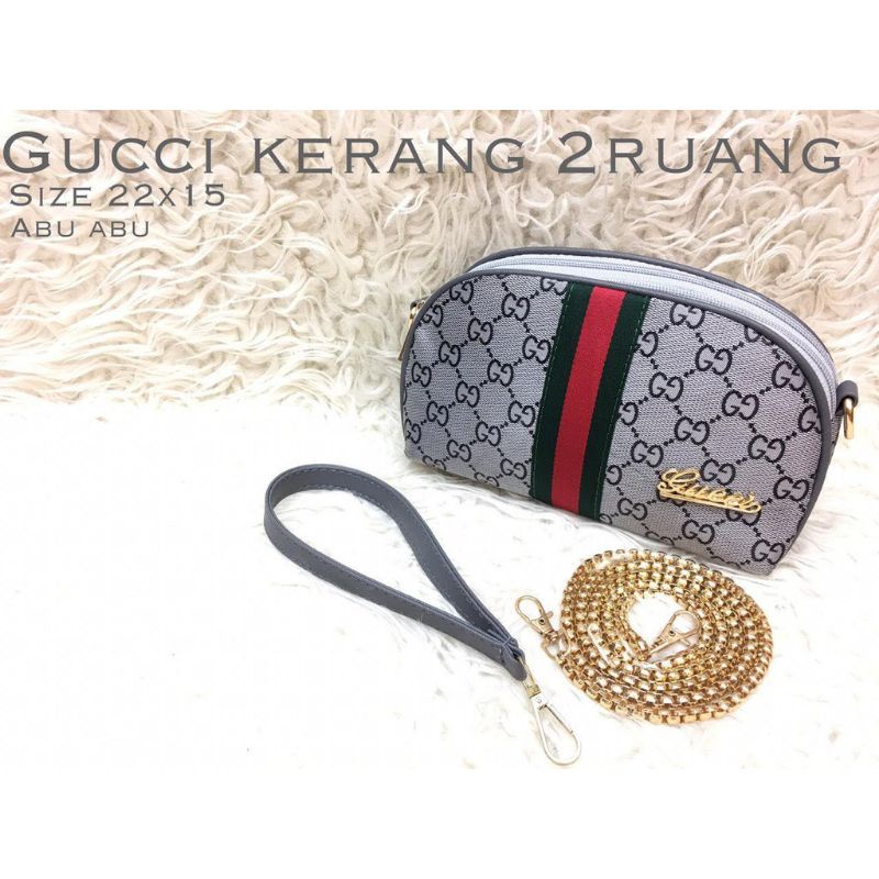 Tas Gucci Selempang 0517 Semi Platinum (Kode: GUC533) 