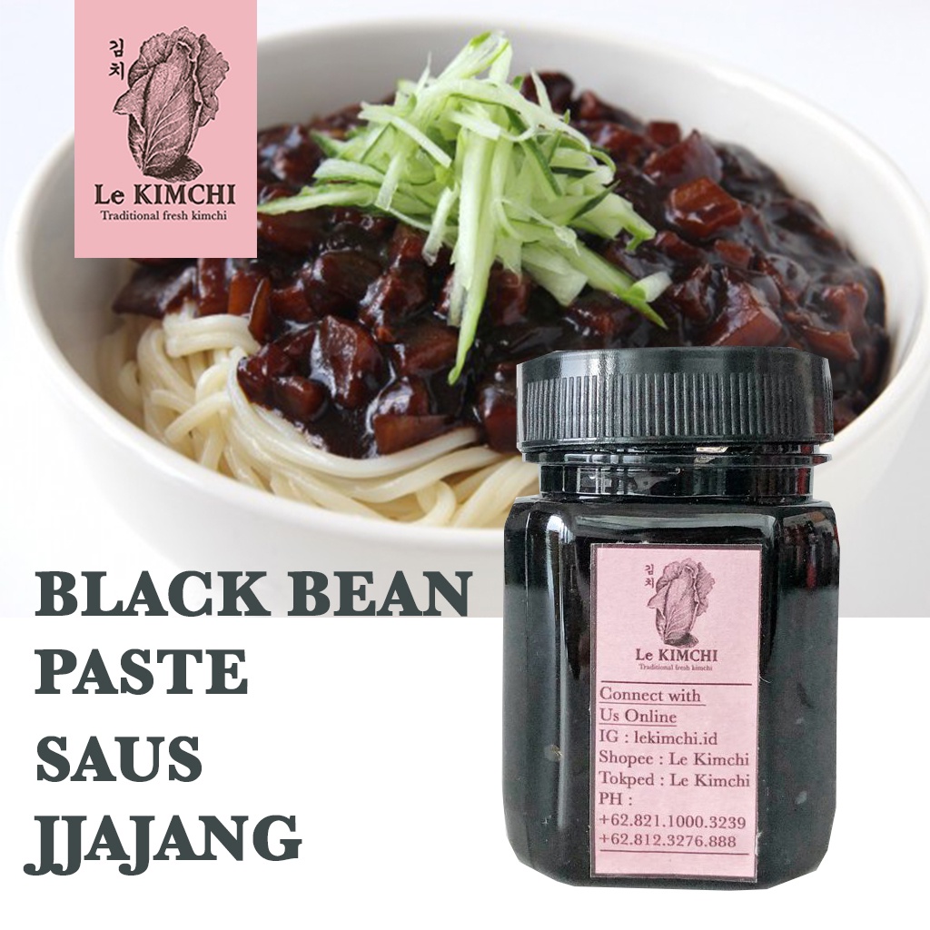 Jual Saus Jjajang Black Bean Paste Chunjang Jjajangmyeon Jjajangmyun Shopee Indonesia