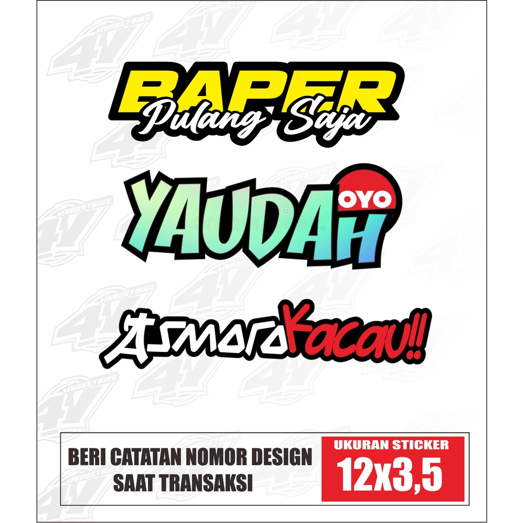 Jual STICKER VIRAL OYO | Shopee Indonesia