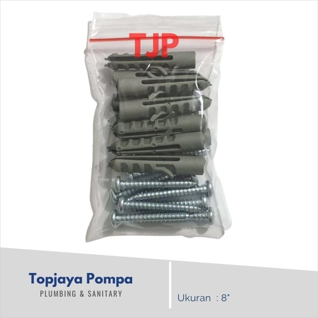 Jual Penguat Sekrup S8 + Sekrup (10 Pcs) VISSER | Shopee Indonesia
