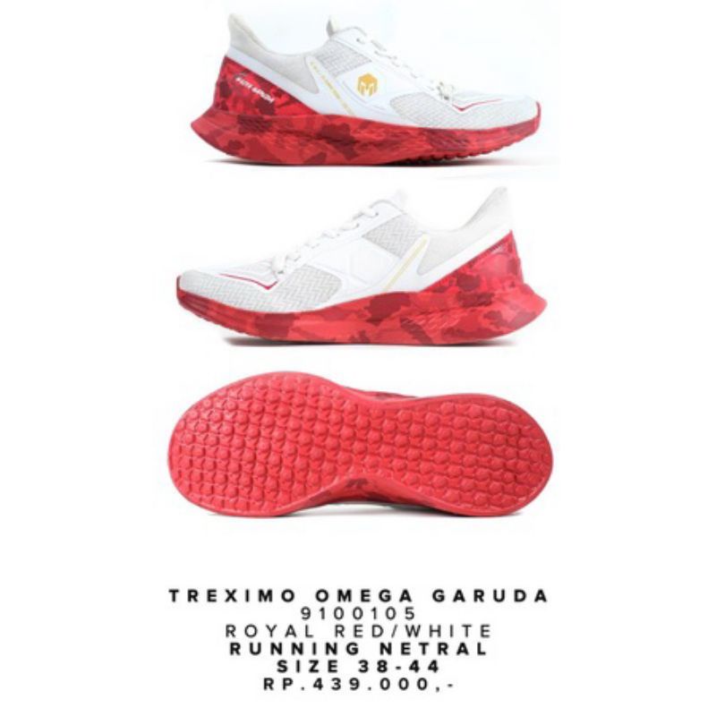 Jual SEPATU RUNNING MILLS TREXIMO OMEGA GARUDA | Shopee Indonesia