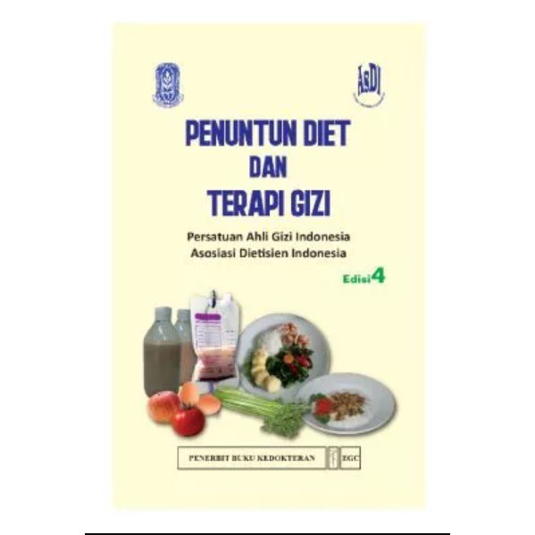 Jual Buku Original Buku Penuntun Diet Dan Terapi Gizi Edisi 4 Egc