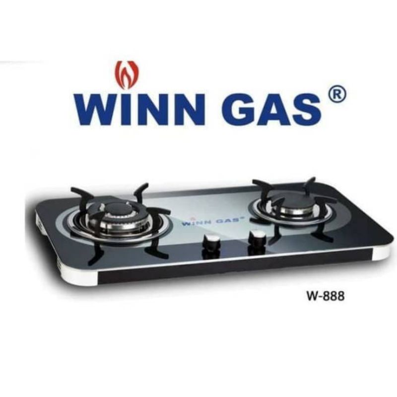 Jual Winn Gas W-888 Kompor Gas Tanam 2 Tungku, Template Glass | Shopee ...