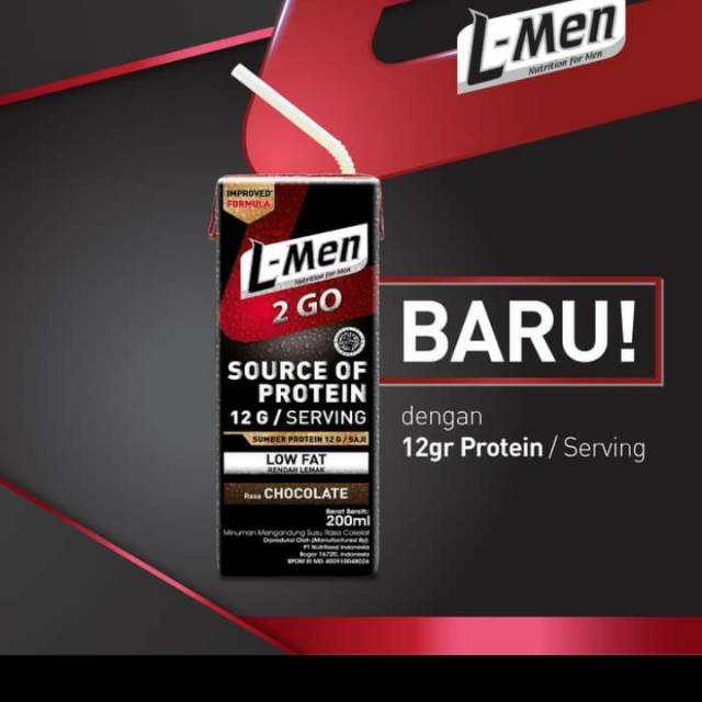 Jual L men 2 go source of protein | Shopee Indonesia