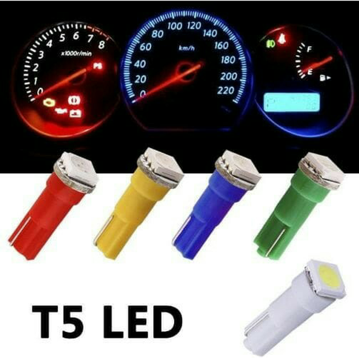 Jual Lampu Led T5 Speedometer Spidometer Variasi Motor Terang Universal ...