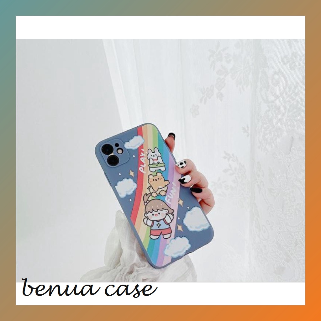 Jual Case karakter MT-A Iphone 7 8 7+ 8+ X Xs Xr 11 12 13 Pro Max ...