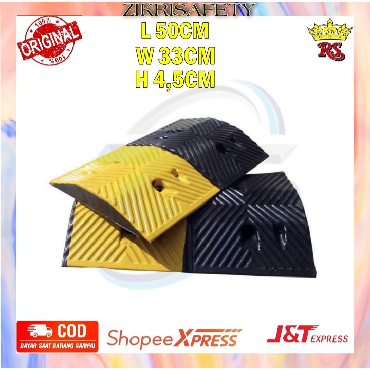 Jual RUBBER SPEED HUMP 50 CM / POLISI TIDUR KARET 50 CM / SPEED BUMP ...