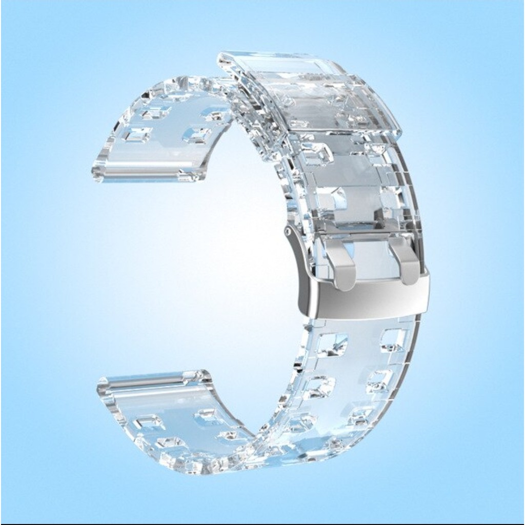 Jual Strap Transparan Samsung Galaxy watch 46mm Gear s3 frontier Tali