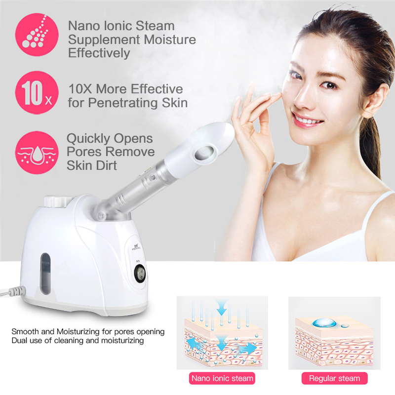 Jual Face Sauna Facial Steamer Vaporizer Aroma Ozone Thermal Steam ...