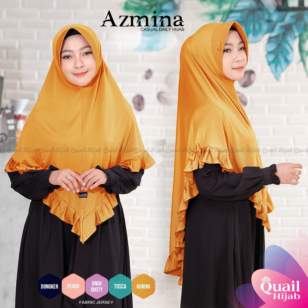 Jual Azmina Quail Hijab Ori Murah | Shopee Indonesia