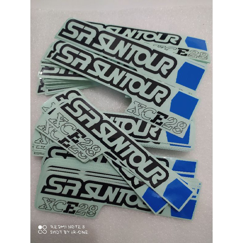 Jual Decal sticker fork suntour xcm30,xct v4,xce28,XCR original SR ...