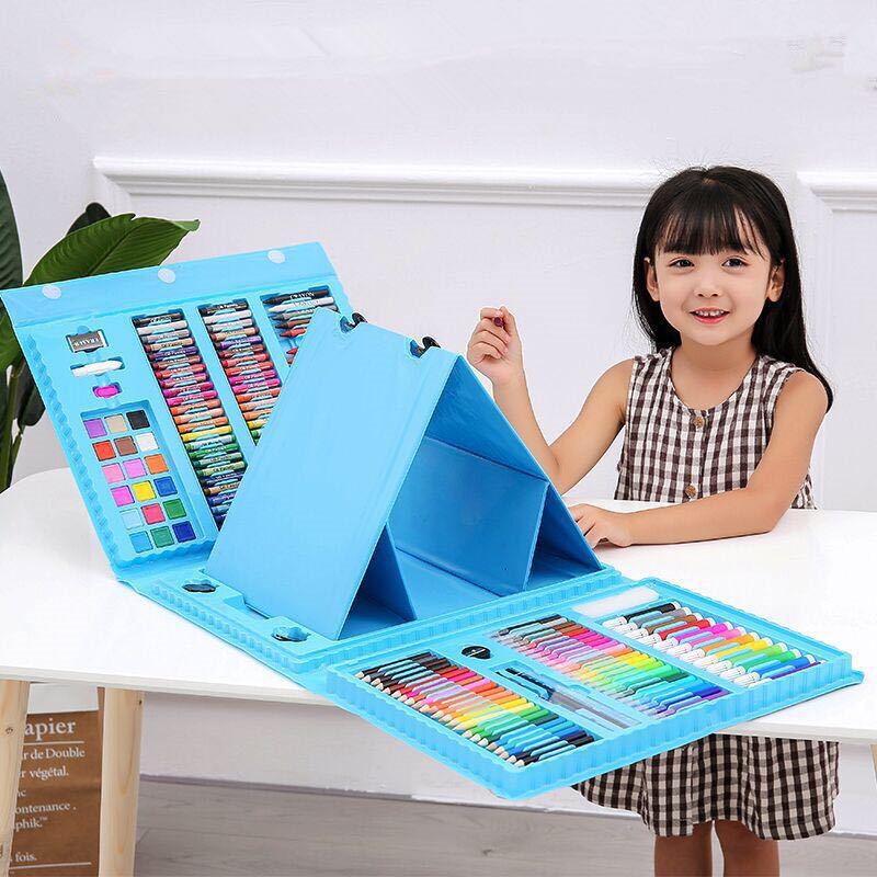 CRAYON ART 208 SET / PENSIL WARNA CRAYON ART SET MACAM WARNA MENGGAMBAR  MEWARNAI