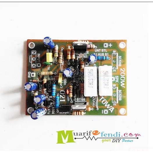Jual KIT Power Amplifier 200Watt MONO TOA TOWA | Shopee Indonesia