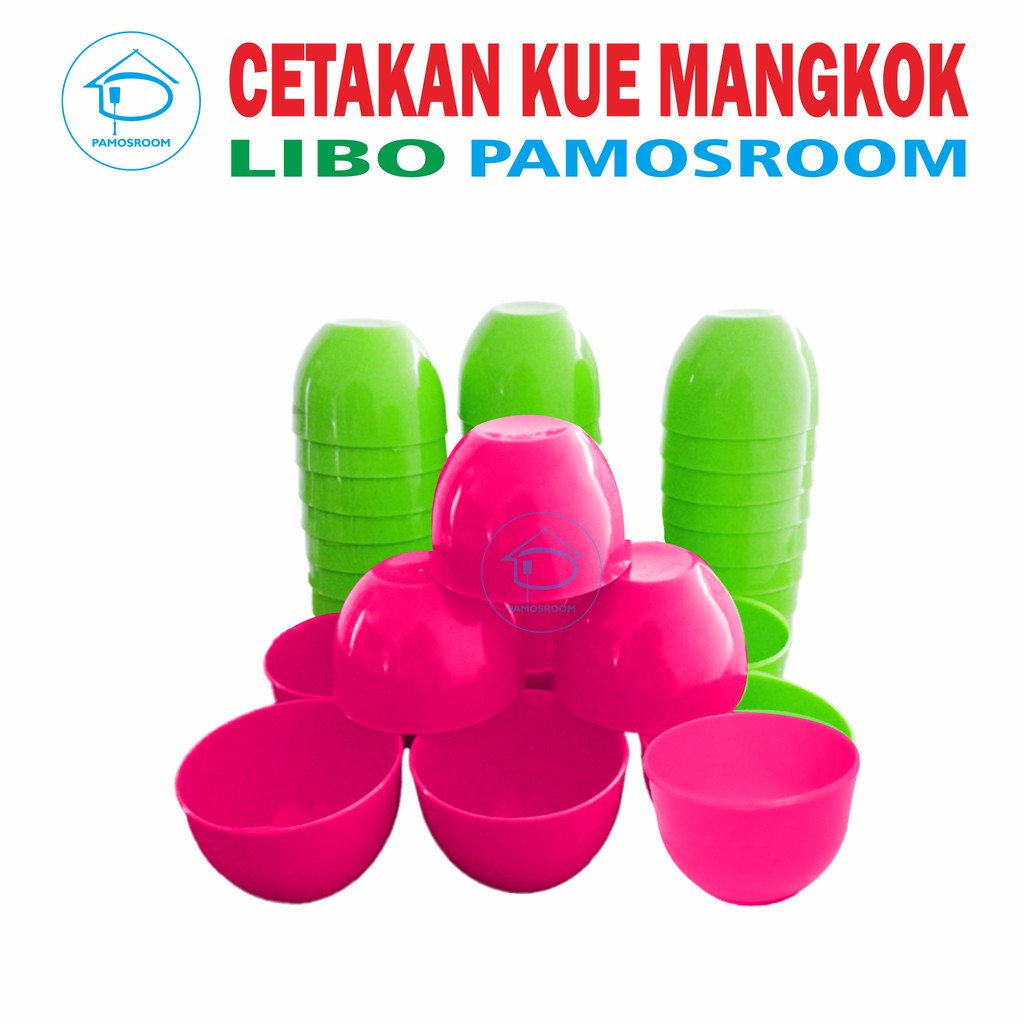 Jual Pamosroom Cetakan Kue Mangkok Plastik Kukusan Kue Talam Kue Cucing