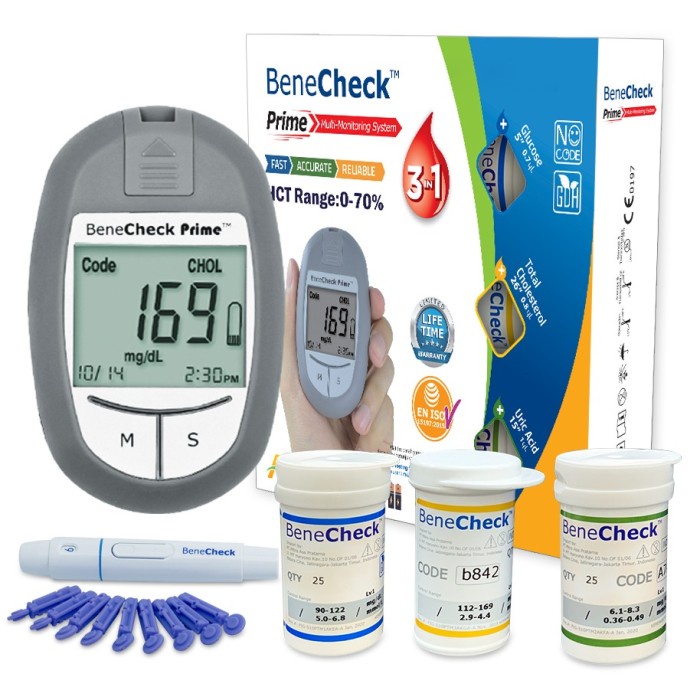 Jual BeneCheck Prime KIT 3 In 1 (Screening Kesehatan) | Shopee Indonesia