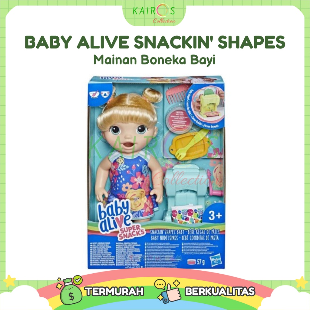 Baby alive snackin shapes hotsell