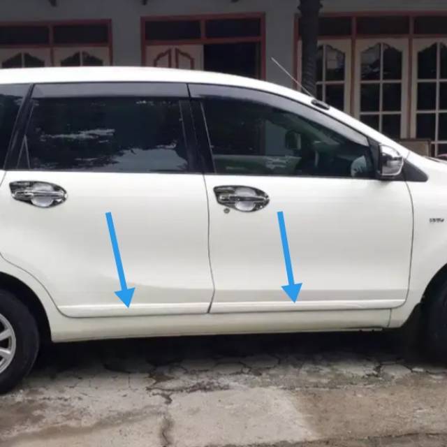 Jual Toyota All New Avanza Xenia Veloz 2012 2013 2014 Side Body Molding