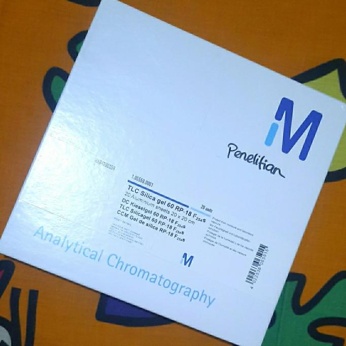 Jual Merck Plat Kromatografi/Klt/Tlc Plate Silica Gel Rp18 Reversed