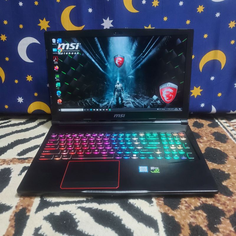 Jual Laptop MSI MS-16P5, Core i7-8750H, Vga Nvidia GTX 1060 6GB, Ram ...
