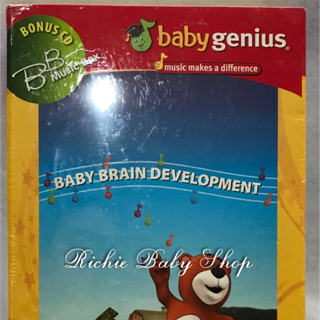 Jual Baby Genius Baby Brain Development 5+1 Disc Original Shopee
