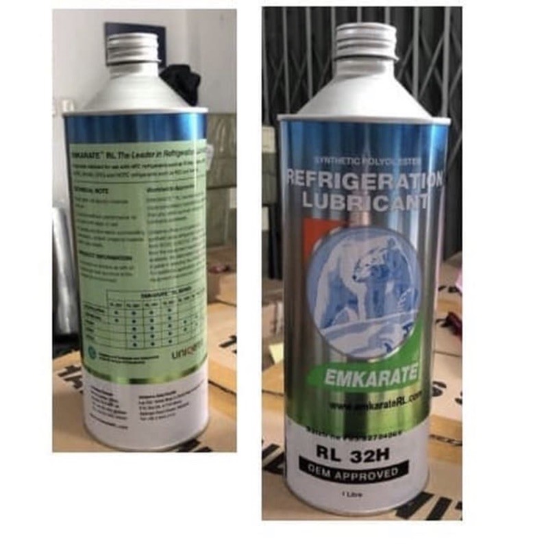 Jual OLI EMKARATE KALENG RL 32H / RL32 / RL32H - 1 LITER | Shopee Indonesia