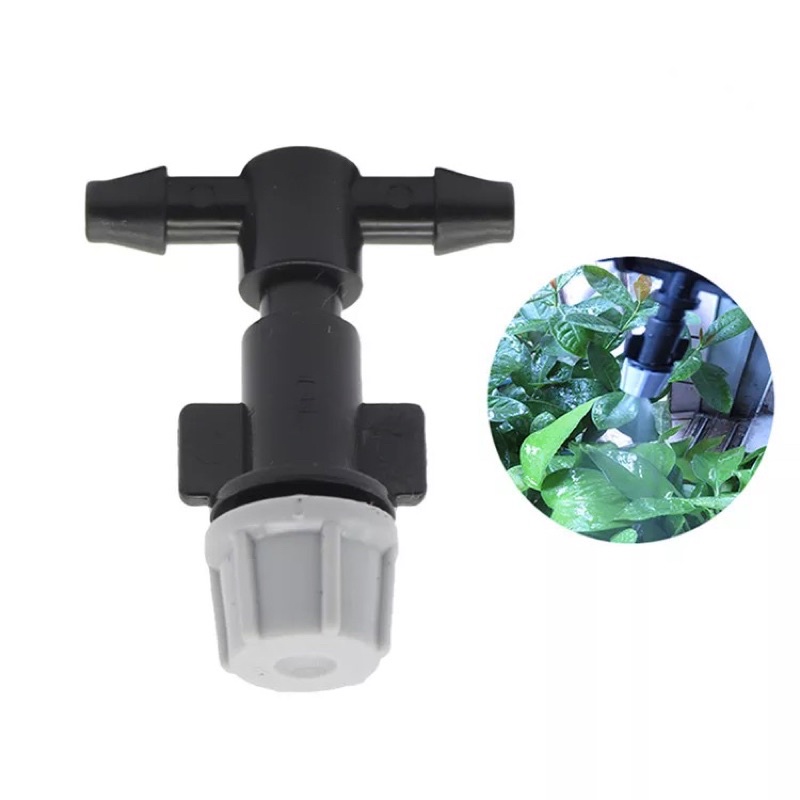 Jual Mist Kabut Nozzle Sprayer Head Sprinkler Konektor Tee Pe 7mm ...