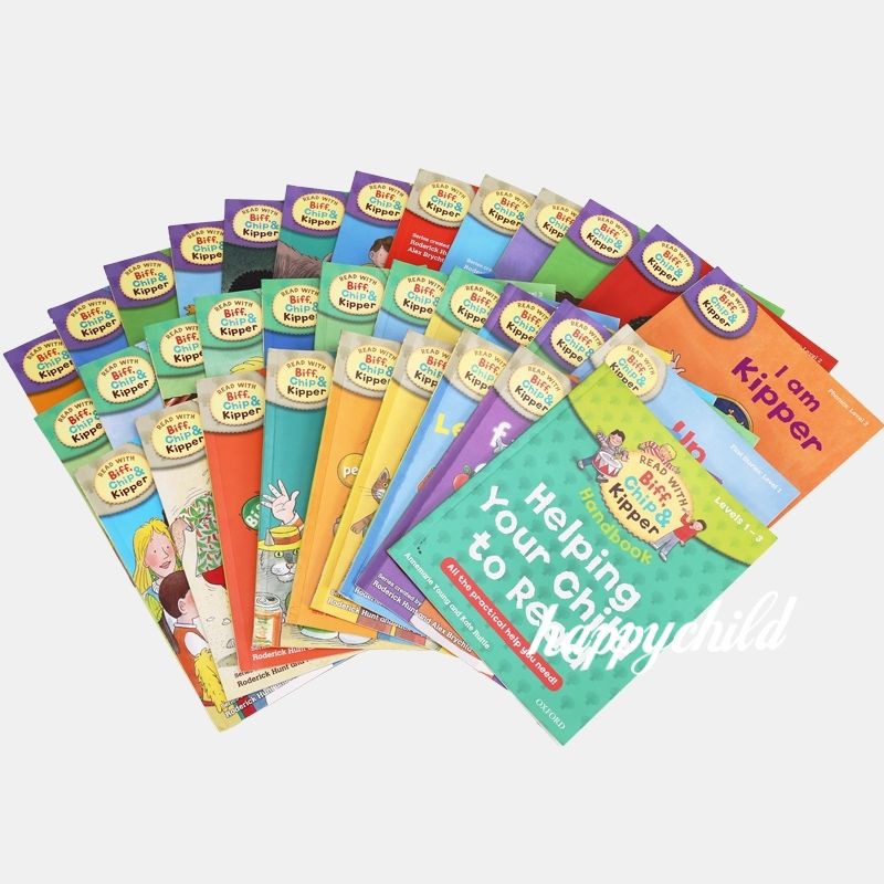 Jual 33books Oxford helping your child to read biff chip kipper level 1 ...