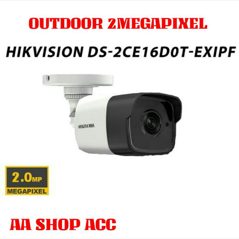 camera cctv hikvision 2mp outdoor