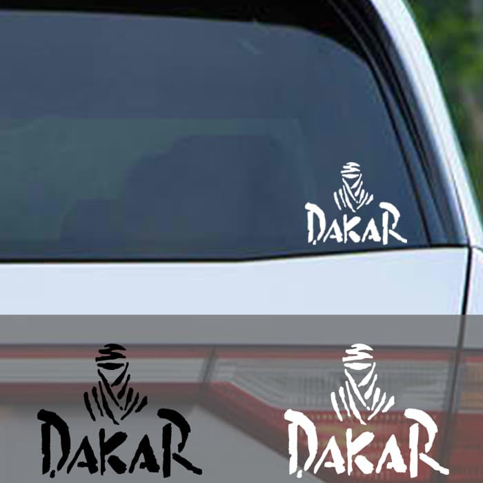 Jual Stiker Mobil Paris Dakar Rally - Car Decal Sticker | Shopee Indonesia
