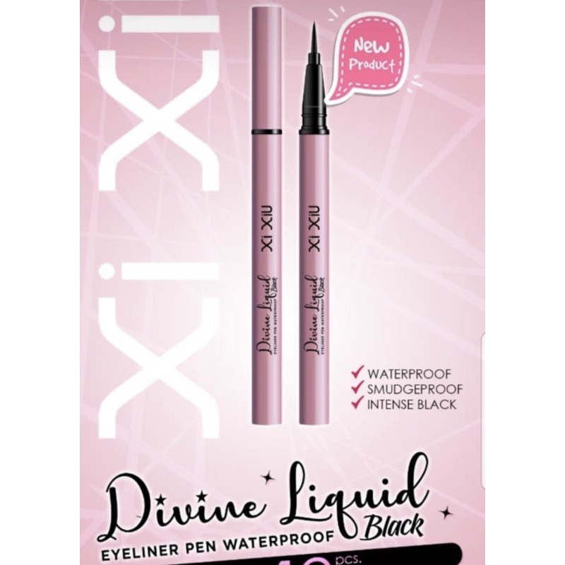 Jual Xi Xiu Eyeliner Liquid Divine spidol/eyeliner xiuxiu hitam
