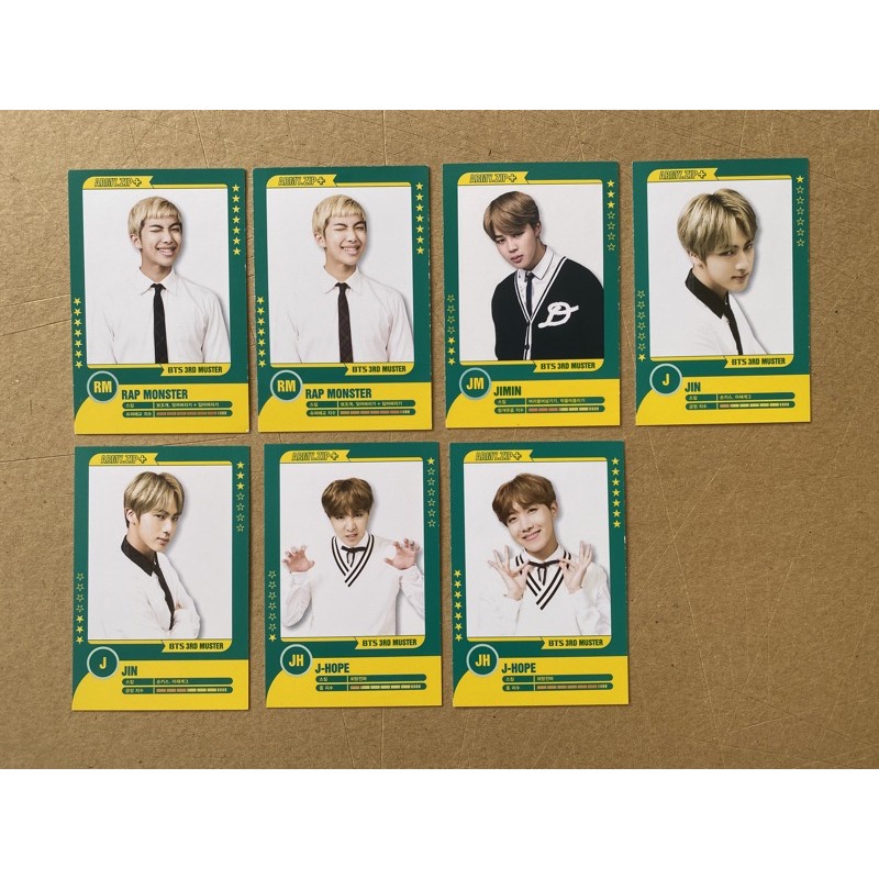 Jual BTS 3rd Muster Player Card | Shopee Indonesia