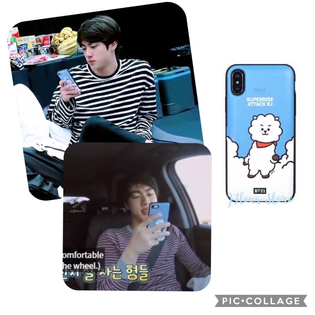 Jual BTS Jin custom phone case BT21 RJ Shopee Indonesia