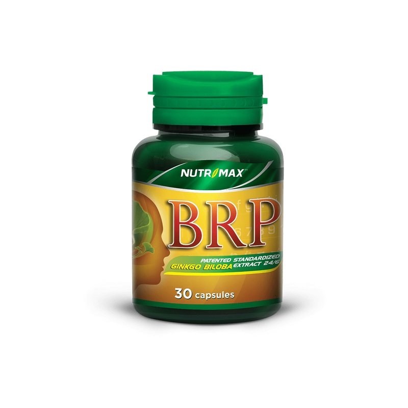 Jual Nutrimax Brp Brain Power Ginkgo Biloba Extract 30 Kapsul Suplemen ...