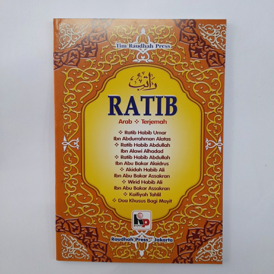 Jual Ratib Arab Terj,SC,HVS,Uk 14,5x22cm,80Hal | Shopee Indonesia