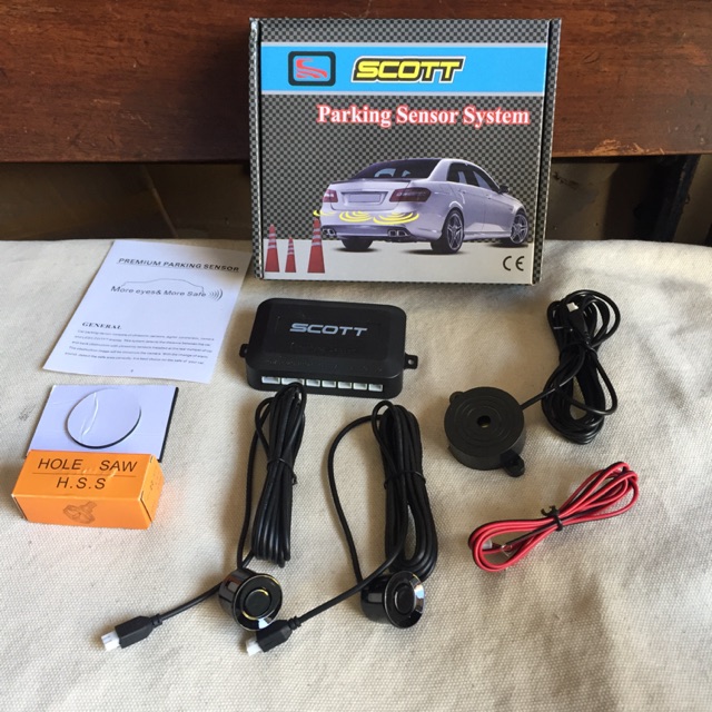 Jual Sensor parkir mobil / sensor mundur mobil merk SCOTT | Shopee ...